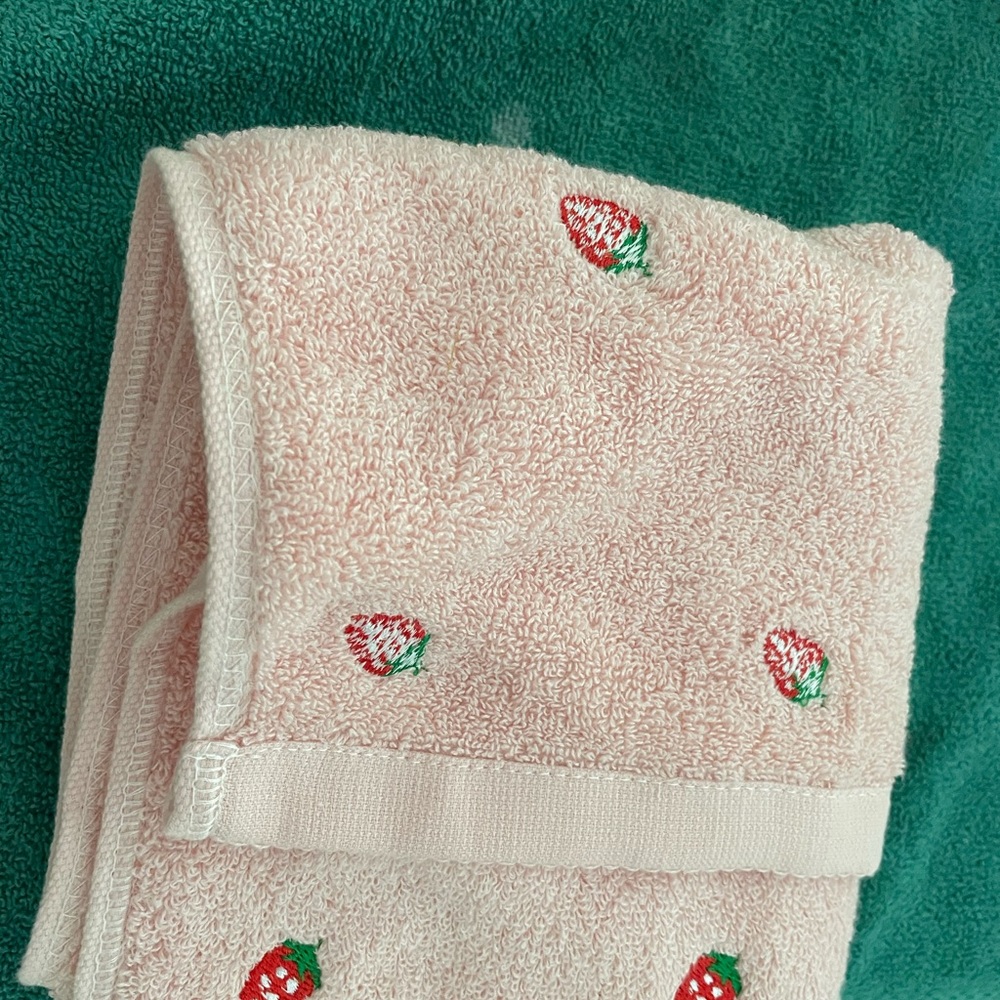 Strawberry towel